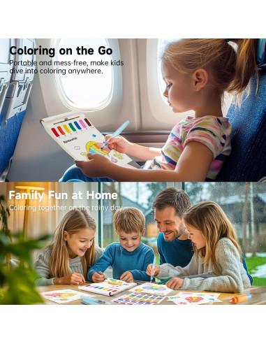 Set de Pintura con Agua Shuttle Art para Niños 3-8 Años