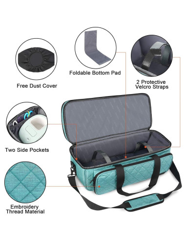 Funda YOREPEK para Cricut Maker 4 y Explore 4, Verde