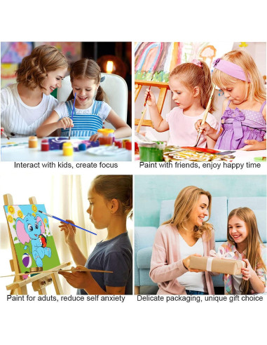 Kit de Pintura por Números NEGEKFKX Halloween 40.6x30.5 cm