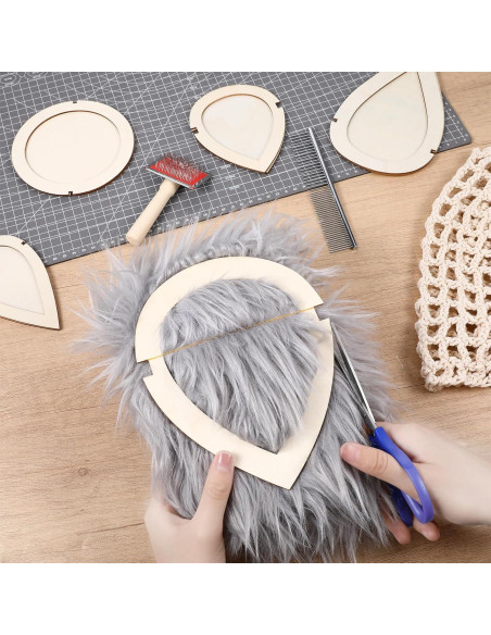 Juego de Plantillas de Macramé 11 Pcs Ubamdom - Madera y Acero