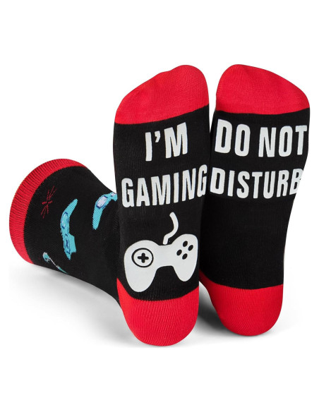 Calcetines Divertidos Antideslizantes para Gamer - Wz-01