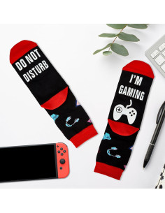Calcetines Divertidos Antideslizantes para Gamer - Wz-01 2