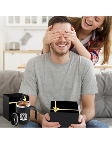 Taza de Café Automática MNZZ con Agitación Magnética 430g