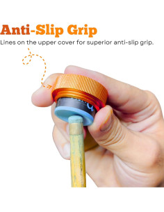 Soporte de Tiza Magnético Cru5h Billiards V10 Naranja 2