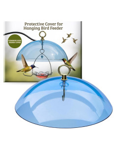 Cúpula Protectora Azul Birds Choice para Comederos de Aves 26.7 cm