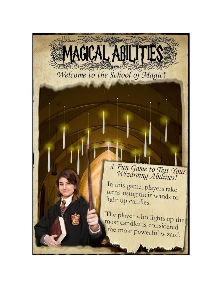 Juego de 20 Velas Flotantes LED JMTONE con Varita Mágica