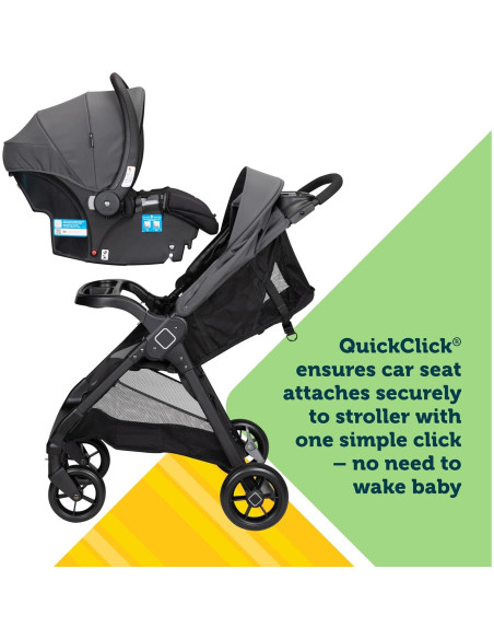Sistema de Viaje Safety 1st Smooth Ride Cochecito y Asiento Auto