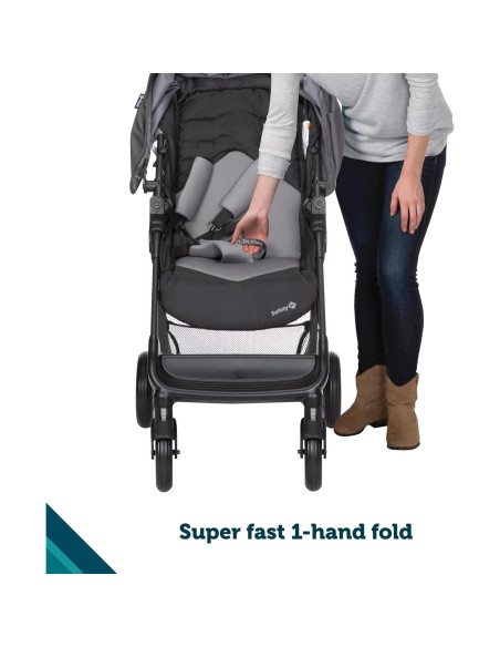 Sistema de Viaje Safety 1st Smooth Ride Cochecito y Asiento Auto