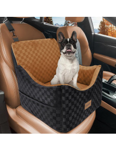 Asiento Elevado para Perros JOEJOY Marrón hasta 13.6 kg 2