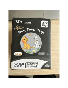 Bolsas Compostables para Perros Natuural 270 Unidades 18 Rollos 2