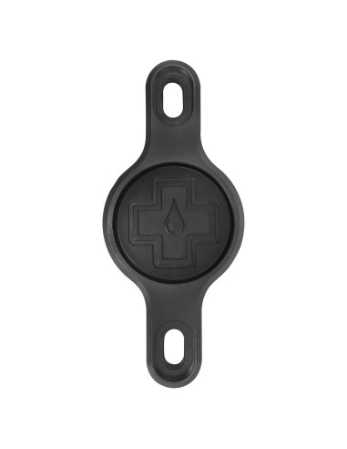 Soporte de AirTag Muc-Off para Bicicleta Negro - Antirrobo