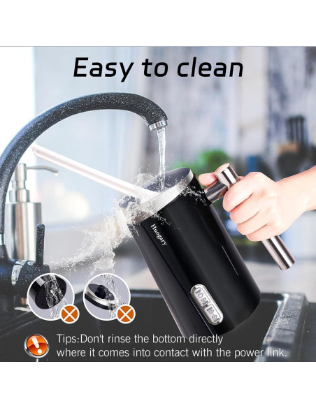 Espumador de Leche Eléctrico Huogary 4 en 1 500W 300ml