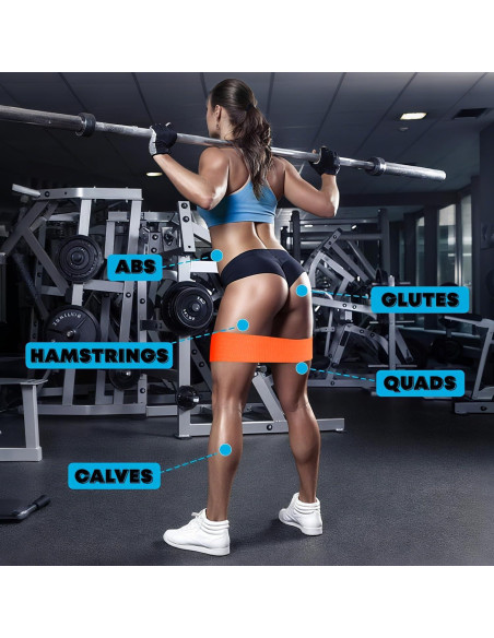 Set de Bandas de Resistencia JAKO para Ejercicio - 3 Niveles