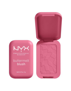 Rubor en Polvo NYX Buttermelt 4.8g - Vegano y Resistente