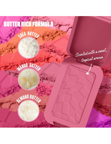 Rubor en Polvo NYX Buttermelt 4.8g - Vegano y Resistente