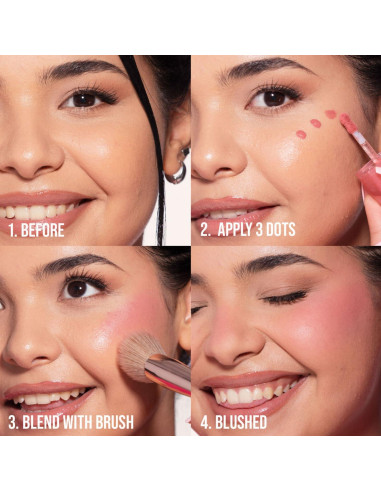 Rubor Líquido Huda Blush Filter - Sorbete de Durazno 4.5 mL