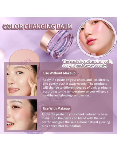 Rubor Hidratante Multiuso NewBang 32g para Mejillas y Labios