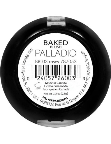 Rubor Horneado Palladio Rosado - Altamente Pigmentado 3.13g
