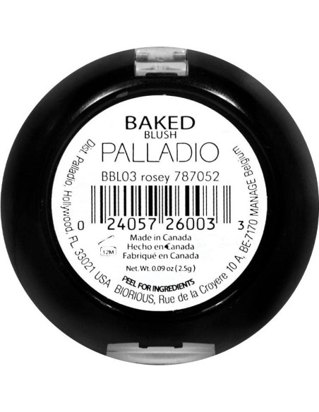 Rubor Horneado Palladio Rosado - Altamente Pigmentado 3.13g