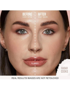 Polvo Fijador H.U.D.A BEAUTY E-Bake 20 g Galleta de Azúcar + Parche Acné 2