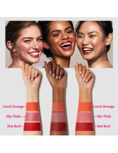 Barra de Rubor Hidratante 3 Colores PPDanYiDi - 189g 2