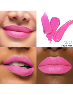 Lápiz Labial Mate Depuplum DM28 Rosa Fruta 17.86g Larga Duración 2