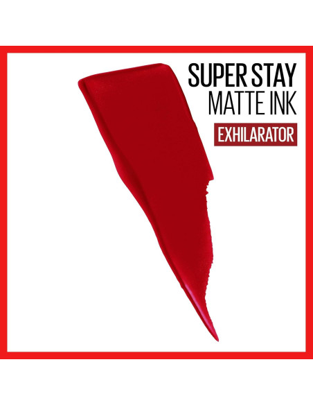 Set de Labiales Líquidos Maybelline Super Stay Matte Ink - Rosa y Rojo