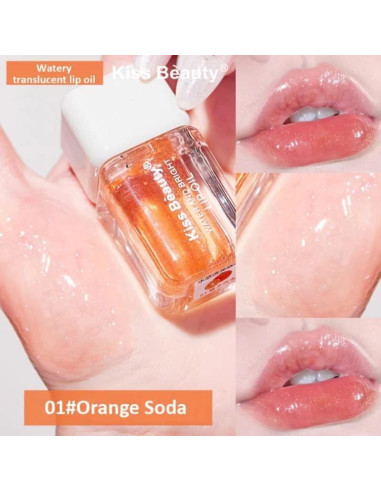 Kit de Aceite Labial Hidratante Alisesun - 4 Piezas Fruta