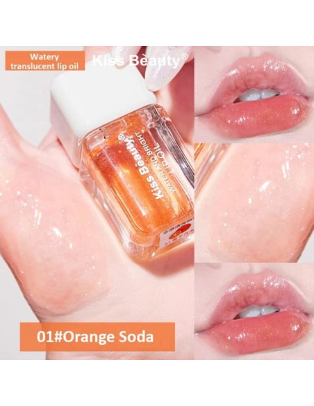 Kit de Aceite Labial Hidratante Alisesun - 4 Piezas Fruta