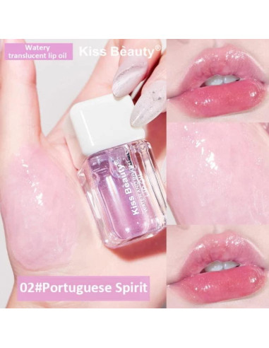 Kit de Aceite Labial Hidratante Alisesun - 4 Piezas Fruta