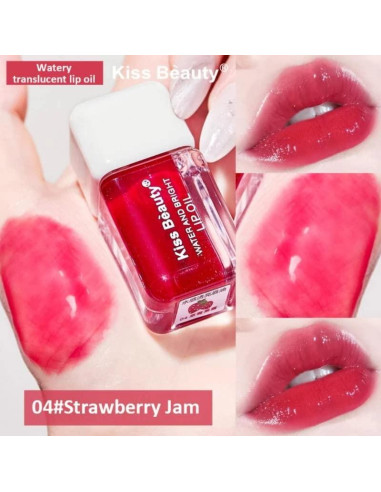 Kit de Aceite Labial Hidratante Alisesun - 4 Piezas Fruta