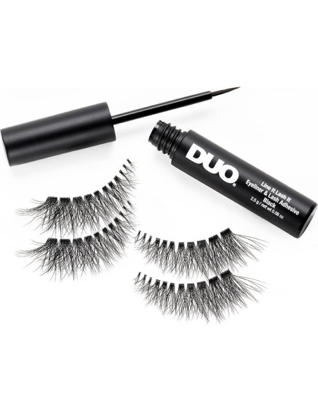 Pestañas Postizas Ardell Lash Contour 371 + Adhesivo DUO Negro