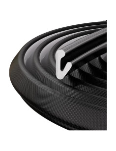 Tira de Sellado Autoadhesiva KAYLEINSTER 2Pcs 7.92m Negro