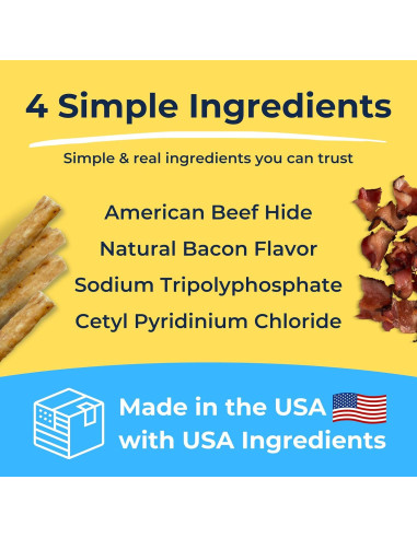 Golosinas Dentales Tartar Shield para Perros Pequeños - 12 Unidades