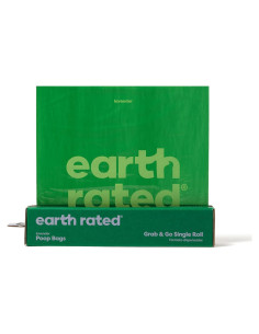 Bolsas de Poop para Perros Earth Rated, 100 Unidades Aroma Lavanda