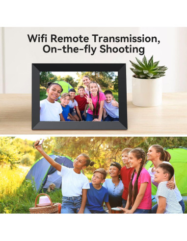 Marco de Fotos Digital 10.1" WiFi APOFIAL HD 1280x800