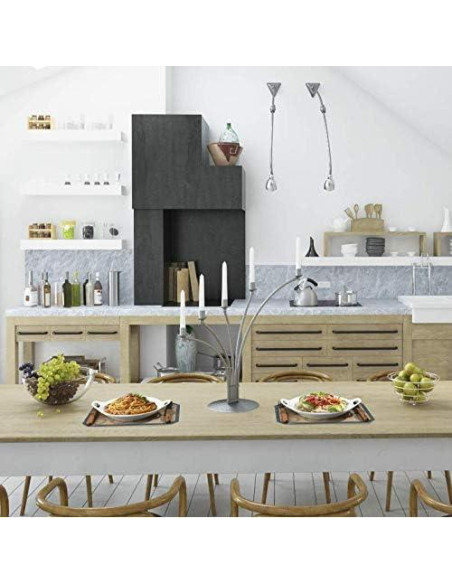 Juego de Tapetes de Silicona Antiadherentes Folksy 20.8x29.5cm