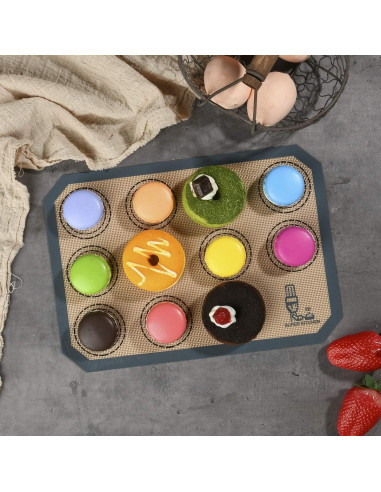 Juego de Tapetes de Silicona Antiadherentes Folksy 20.8x29.5cm