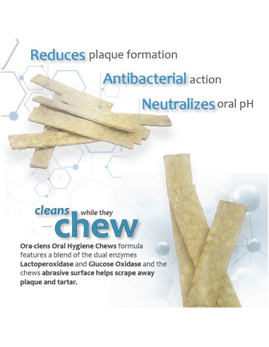 Masticables de Higiene Oral para Perros Pequeños Ora-Clens - 30 Unidades