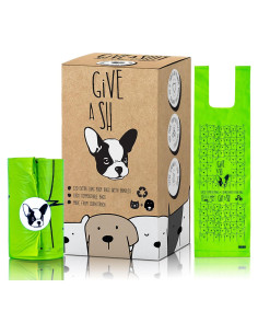 Bolsas Compostables para Poop de Perros G.A.S - 120 Unidades