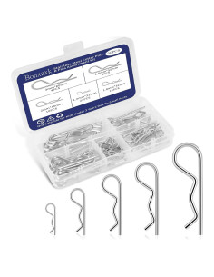 Kit de Pasadores de Cotter BONXAXK - 50 Pcs, 5 Tamaños