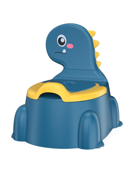 Asiento de Entrenamiento para Baño Jabaka Circle Dinosaurio Azul