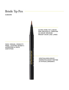 Lápiz de Cejas Arches & Halos Castaño - Vegano, Resistente a Manchas 2