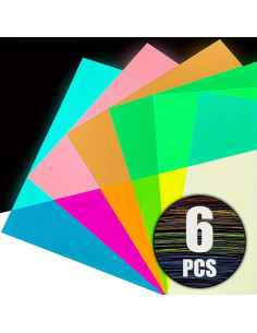 Vinilo de Transferencia de Calor Efuncro 30.48x30.48 cm 6 Hojas Brillantes 2