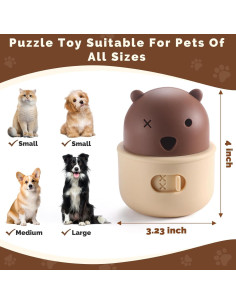 Juguete de Alimentación Lenta Star&Mi para Perros y Gatos 2