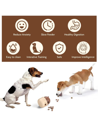 Juguete de Alimentación Lenta Star&Mi para Perros y Gatos