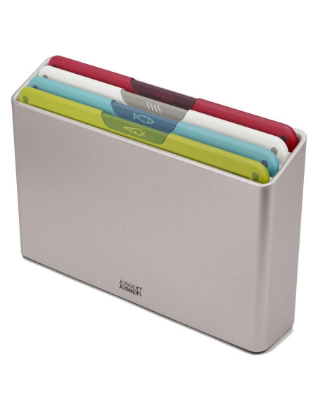 Set de 4 Tablas de Cortar Antideslizantes Joseph Joseph