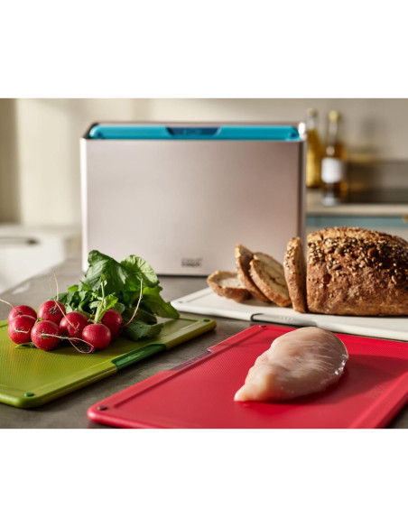 Set de 4 Tablas de Cortar Antideslizantes Joseph Joseph