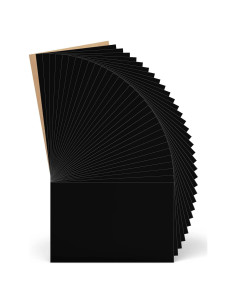 Vinilo de Transferencia Térmica YUITCE 33-Pack 30.48x25.4cm Negro