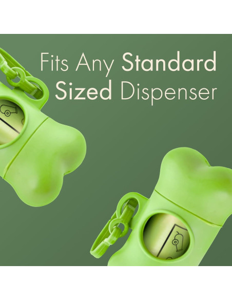 Bolsas Compostables para Perros y Gatos Carrywell 300 Unidades